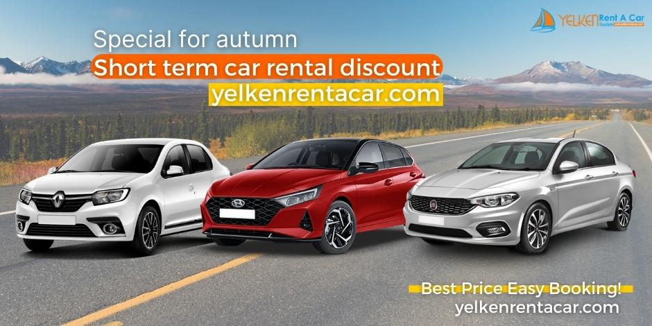 2023 - 2024 Fall Special Car Rental Discount